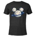 thumbnail image 1 of Disney Mickey Mouse Icon Planetary - Short Sleeve Blended T-Shirt for Adults - Customized-Black, 1 of 5