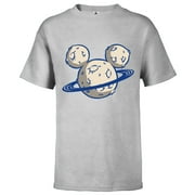 Disney Mickey Mouse Icon Planetary - Short Sleeve T-Shirt for Kids - Customized-Athletic Heather