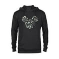 thumbnail image 1 of Disney Mickey Mouse Icon Spring Flowers - Pullover Hoodie for Adults - Customized-Black, 1 of 5