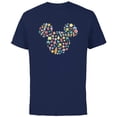 thumbnail image 1 of Disney Mickey Mouse Icon Summer Fun - Short Sleeve Cotton T-Shirt for Adults - Customized-Navy, 1 of 5