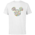 thumbnail image 1 of Disney Mickey Mouse Icon Summer Fun - Short Sleeve Cotton T-Shirt for Adults - Customized-White, 1 of 5