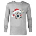 thumbnail image 1 of Disney Mickey Mouse Icon Winter Lodge Standard - Long Sleeve T-Shirt for Men – Customized-Athletic Heather, 1 of 5