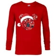 thumbnail image 1 of Disney Mickey Mouse Icon Winter Lodge Standard - Long Sleeve T-Shirt for Men – Customized-New Red, 1 of 5