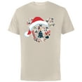 thumbnail image 1 of Disney Mickey Mouse Icon Winter Lodge Standard - Short Sleeve Cotton T-Shirt for Adults - Customized-Natural, 1 of 5
