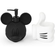 Disney Mickey Mouse Iconic 2 Piece Lotion Pump & Bathroom Tumbler Set