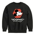 thumbnail image 1 of Disney - Mickey Mouse - Iconic But Still Original - Youth Crewneck Fleece Sweatshirt, 1 of 5