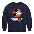 thumbnail image 1 of Disney - Mickey Mouse - Iconic But Still Original - Youth Crewneck Fleece Sweatshirt, 1 of 5