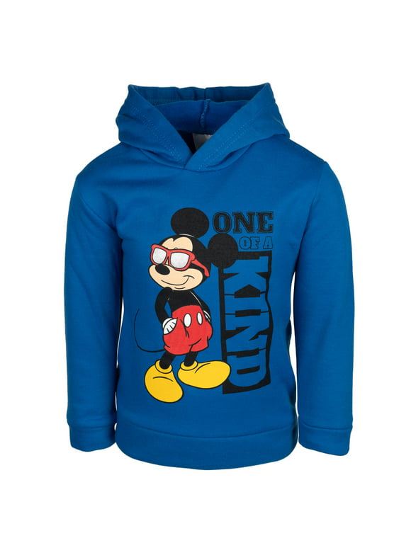 Disney Mickey Mouse Infant Baby Boys Fleece Pullover Hoodie Infant to Big Kid