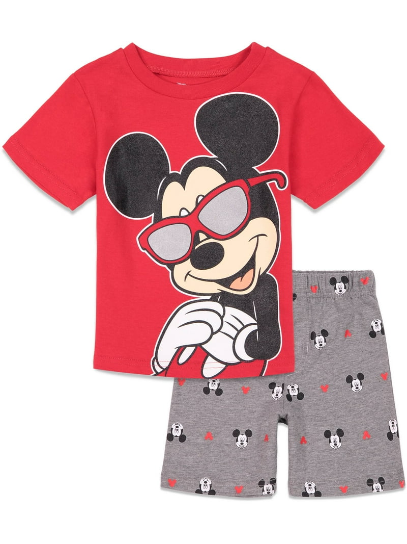 Disney Mickey Mouse Clothes Outfit: Infant Boys Graphic T-Shirt