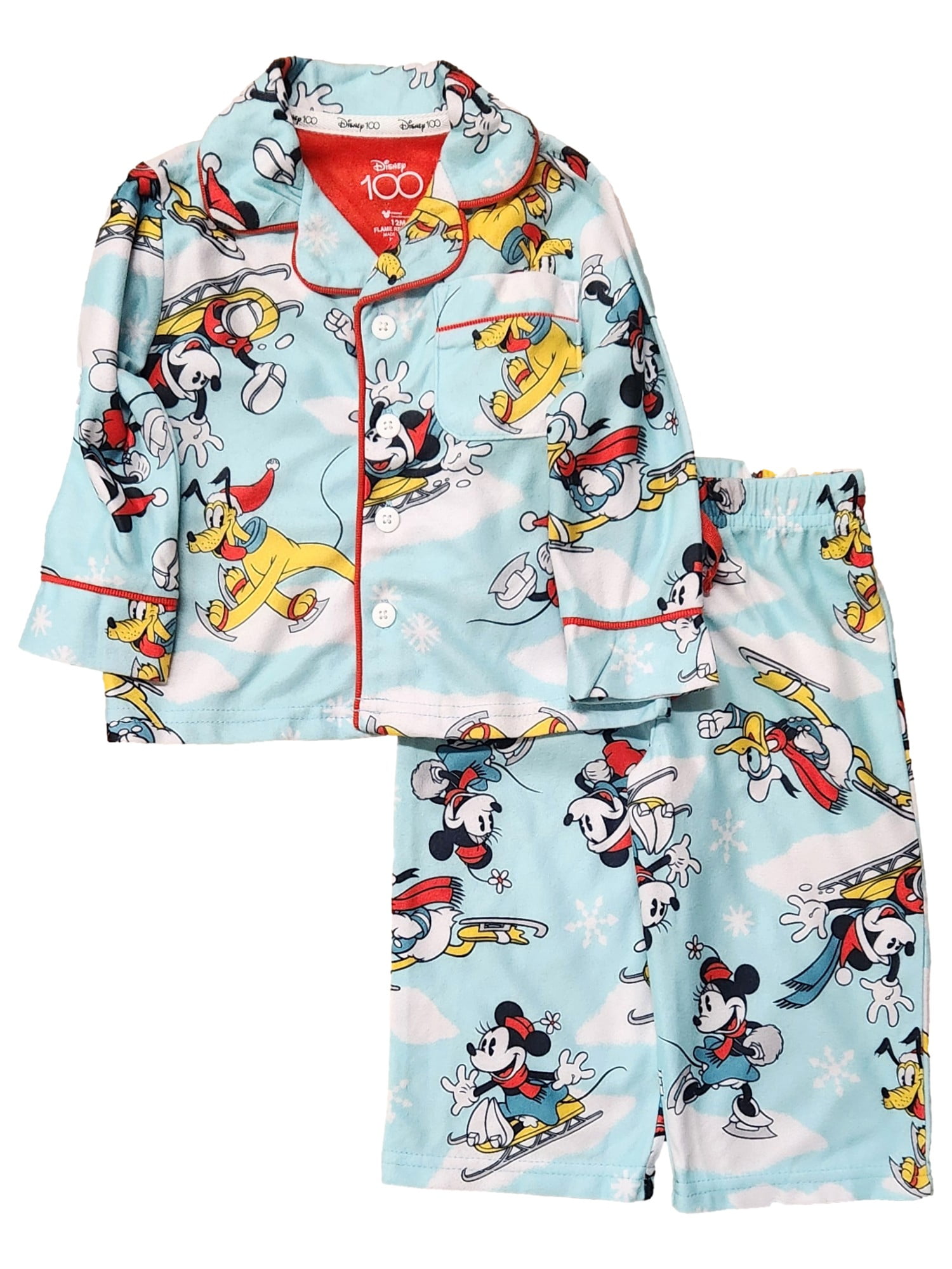 Mickey mouse pajamas 18 months hotsell