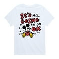 thumbnail image 1 of Disney - Mickey Mouse - It's All Going To Be Ok - Youth Short Sleeve Graphic T-Shirt, 1 of 5