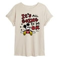 thumbnail image 1 of Disney - Mickey Mouse - It's All Going to be OK - Women's Oversized T-Shirt, 1 of 5