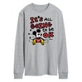 thumbnail image 1 of Disney - Mickey Mouse - It's All Going to be OK - Men's Long Sleeve T-Shirt, 1 of 5