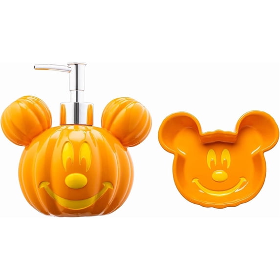 Disney Mickey Mouse JackOLantern Pumpkin 2 Piece Lotion Pump &