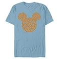 thumbnail image 1 of Disney Mickey Mouse Jack-O'-Lanterns Halloween - Short Sleeve Blended T-Shirt for Adults - Customized-Celadon Snow Heather, 1 of 5