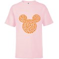 thumbnail image 1 of Disney Mickey Mouse Jack-O'-Lanterns Halloween - Short Sleeve T-Shirt for Kids - Customized-Soft Pink, 1 of 5