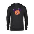 thumbnail image 1 of Disney Mickey Mouse Jack-o’-Lantern Halloween - Pullover Hoodie for Adults - Customized-Black, 1 of 5