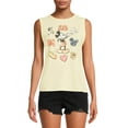 thumbnail image 1 of Disney Mickey Mouse Juniors' Open Back Tank Top, 1 of 5