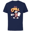 thumbnail image 1 of Disney Mickey Mouse Just Chill - Short Sleeve Cotton T-Shirt for Adults - Customized-Navy, 1 of 5