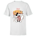 thumbnail image 1 of Disney Mickey Mouse Just Chill - Short Sleeve T-Shirt for Kids - Customized-White, 1 of 5
