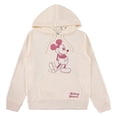 thumbnail image 1 of Disney Ladies Mickey Mouse Hoodie, Classic Disney Sweatshirt Ivory Foil - XL, 1 of 7
