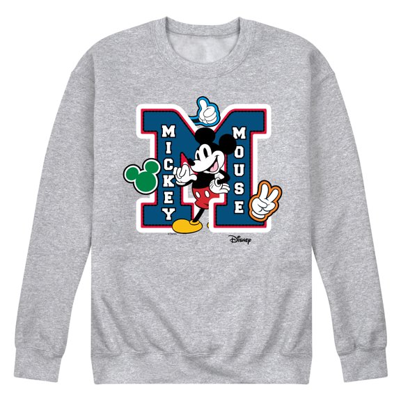 Disney - Mickey Mouse Men's Graphic Fleece Sweatshirt