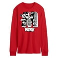 thumbnail image 1 of Disney - Mickey Mouse - Large M Scribbled Drawing - Men's Long Sleeve T-Shirt, 1 of 4
