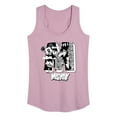thumbnail image 1 of Disney - Mickey Mouse - Large M Scribbled Drawing - Women's Racerback Tank Top, 1 of 4