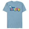 thumbnail image 1 of Disney Mickey Mouse Legend - Short Sleeve Blended T-Shirt for Adults - Customized-Ocean Blue, 1 of 5