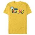 thumbnail image 1 of Disney Mickey Mouse Legend - Short Sleeve Blended T-Shirt for Adults - Customized-Yellow, 1 of 5