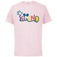 thumbnail image 1 of Disney Mickey Mouse Legend - Short Sleeve Cotton T-Shirt for Adults - Customized-Soft Pink, 1 of 5