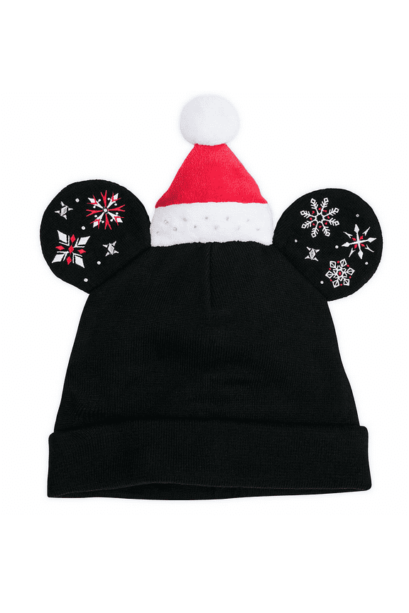 Disney Mickey Mouse Light-Up Holiday Beanie for Adults New with Tag