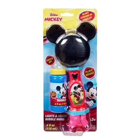 Disney Mickey Mouse Light and Sound Bubble Wand