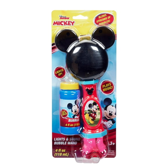 Disney Mickey Mouse Light and Sound Bubble Wand