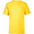 thumbnail image 1 of Disney Mickey Mouse Line Drawing Family Trip Vacation - Short Sleeve T-Shirt for Kids - Customized-Yellow, 1 of 5