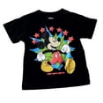 thumbnail image 1 of Disney Mickey Mouse Little Boys' Toddler Black Short Sleeve T Shirt 4T, 1 of 4