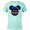 thumbnail image 1 of Disney Mickey Mouse Little Graduate 2022 - Short Sleeve Blended T-Shirt for Adults - Customized-Ocean Blue, 1 of 5
