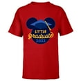 thumbnail image 1 of Disney Mickey Mouse Little Graduate 2022 - Short Sleeve T-Shirt for Kids - Customized-Red, 1 of 5
