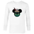 thumbnail image 1 of Disney Mickey Mouse Logo Oktoberfest German Hat & Lederhosen - Long Sleeve T-Shirt for Men - Customized-White, 1 of 5