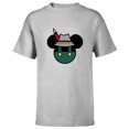 thumbnail image 1 of Disney Mickey Mouse Logo Oktoberfest German Hat & Lederhosen - Short Sleeve T-Shirt for Kids - Customized-Athletic Heather, 1 of 5