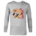 thumbnail image 1 of Disney Mickey Mouse Lunar New Year Dragon Strike Soccer - Long Sleeve T-Shirt for Men - Customized-Athletic Heather, 1 of 5