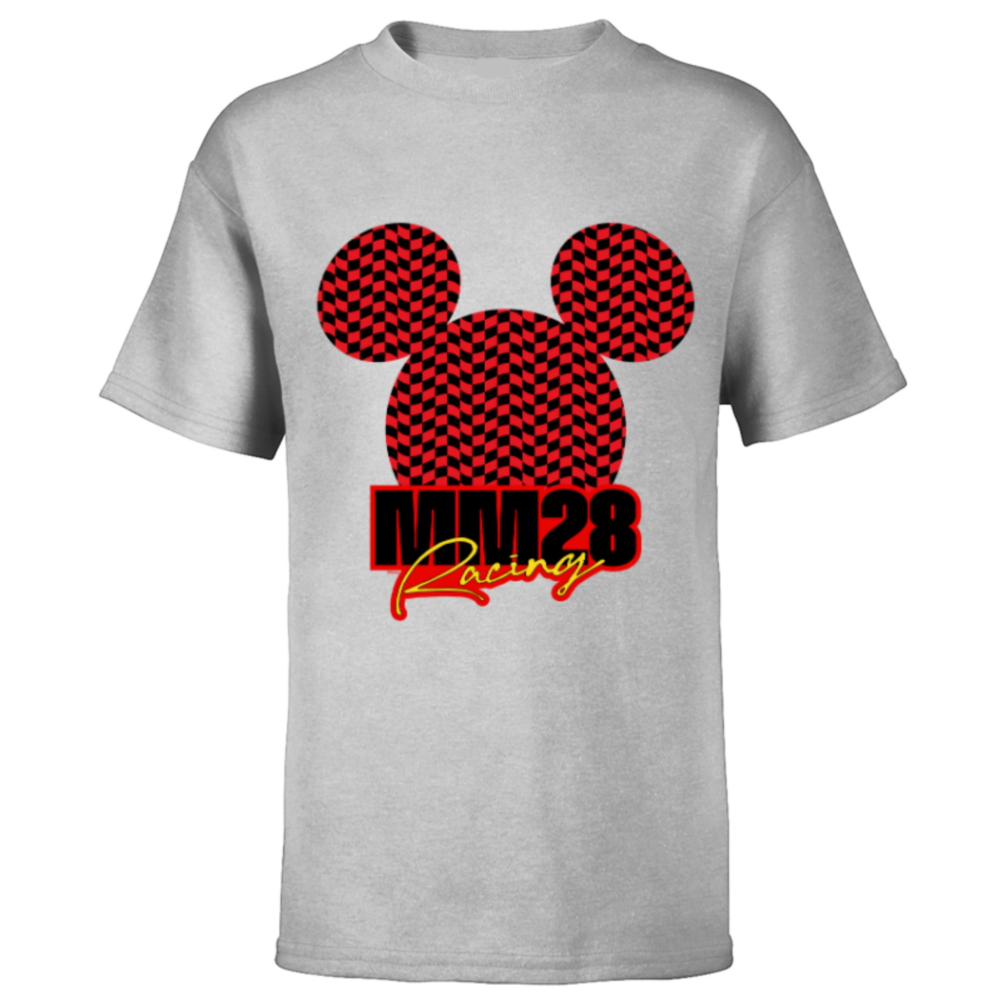 Disney Mickey Mouse MM28 Racing Checkered Flag Race Car Icon - Short ...