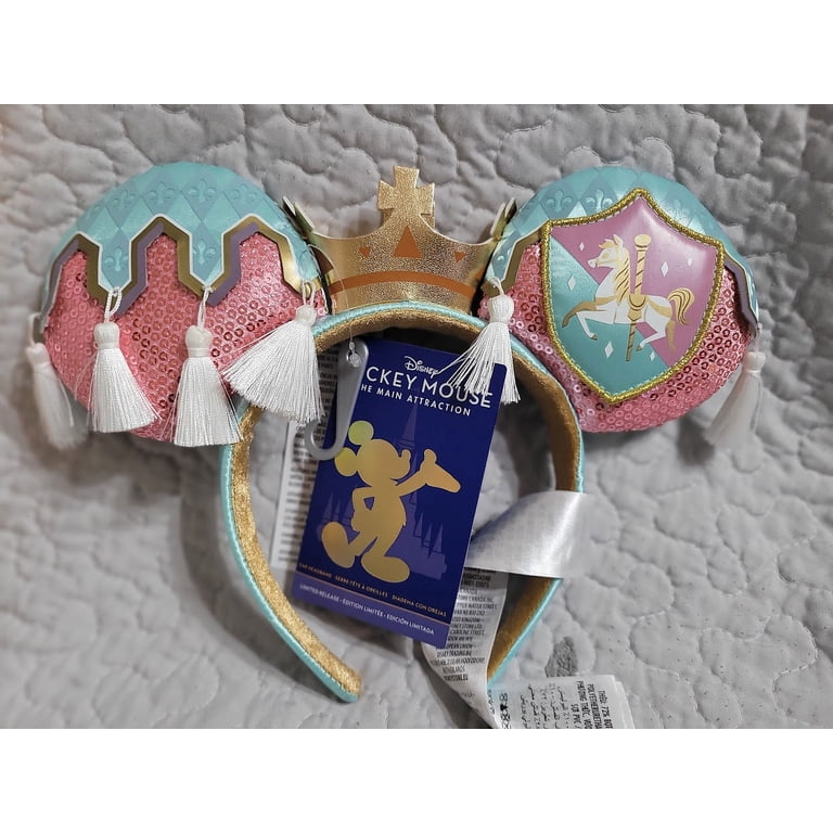 King Arthur Disney Ears (Limited Merch Pass) NEW Minnie Mouse The Main Attraction King Arthur Carrousel  main image 3