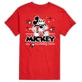 thumbnail image 1 of Disney - Mickey Mouse - Making Moves - Men's Short Sleeve Graphic T-Shirt, 1 of 4
