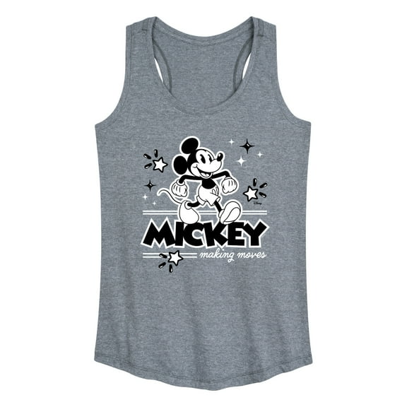 Disney - Mickey Mouse - Making Moves - Women's Racerback Tank Top