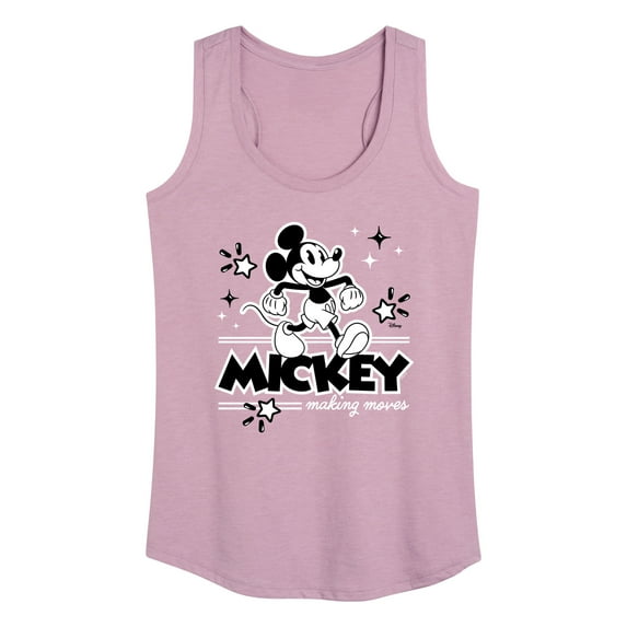 Disney - Mickey Mouse - Making Moves - Women's Racerback Tank Top