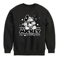 Disney - Mickey Mouse Making Moves - Youth Crewneck Fleece Sweatshirt