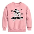 thumbnail image 1 of Disney - Mickey Mouse Making Moves - Youth Crewneck Fleece Sweatshirt, 1 of 4