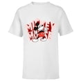 thumbnail image 1 of Disney Mickey Mouse Marquee Lettering - Short Sleeve T-Shirt for Kids - Customized-White, 1 of 5