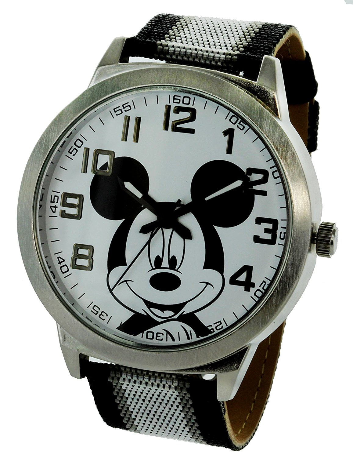 Disney Jumbo Mickey Mouse Men's Watch with Large Face Quartz Disney Jumbo Mickey Mouse Men's Watch with Large Face Quartz